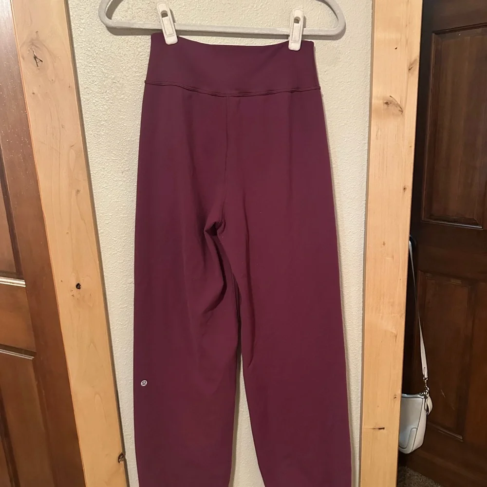 lululemon athletica Maroon Wide Leg Pants - Picture 2 of 4